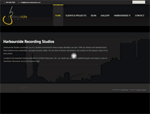 Tablet Screenshot of harboursidestudios.com